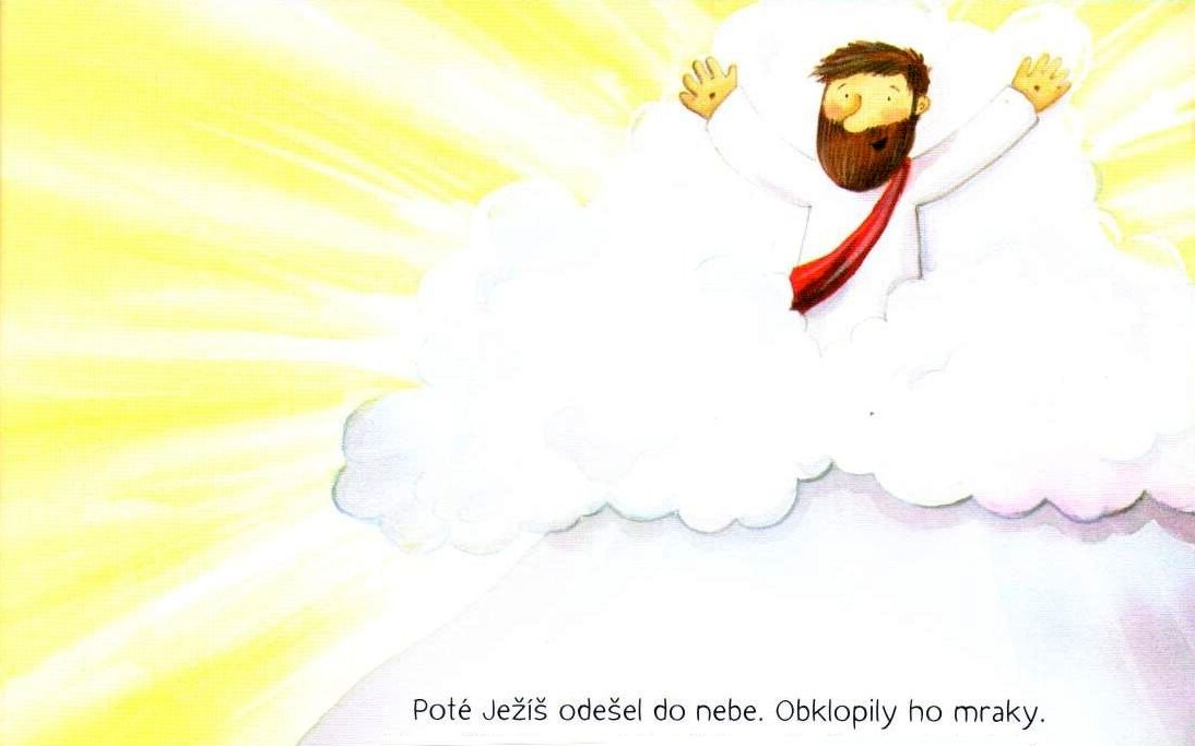 Ježíš vstupuje do nebe, nanebevstoupení