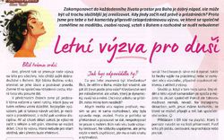 Výběr z prázninového čísla časopisu IN!
Prázdniny 2025/ ročník 21/ číslo 7