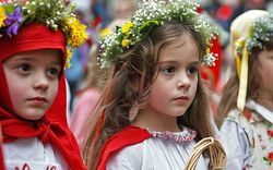 masopust, karneval, děti v maskách