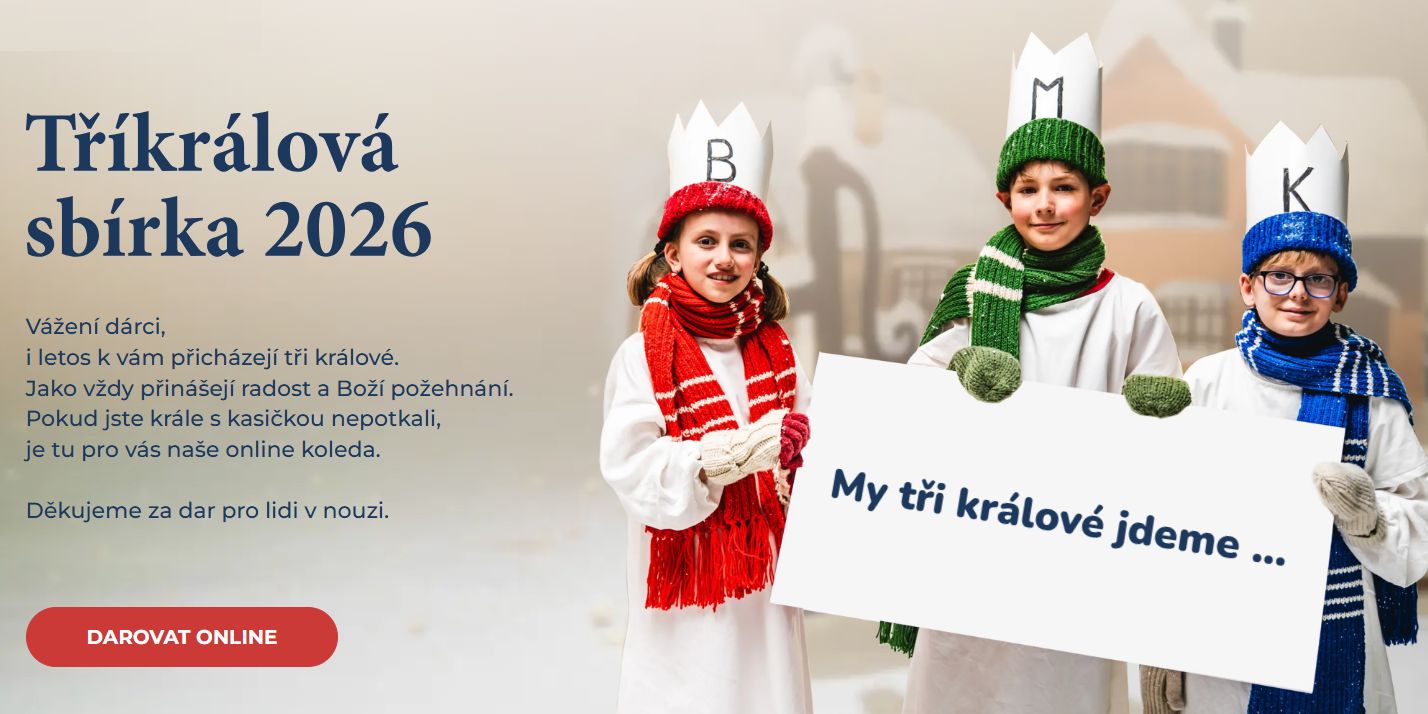 Tříkrálová sbírka online