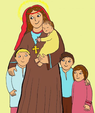 Svatá Zdislava - patronka rodin  30. května