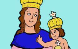 Panna Maria - pracovní listy