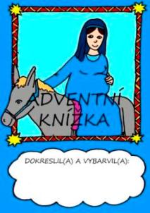 Dokreslovací adventní knížka