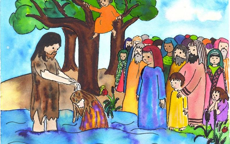 Křtu Páně, cyklus A - Ježíš šel za Janem, aby se od něj dal pokřtít...