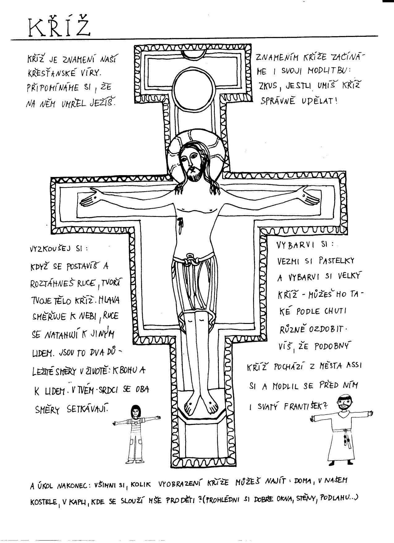 Františkánský kříž